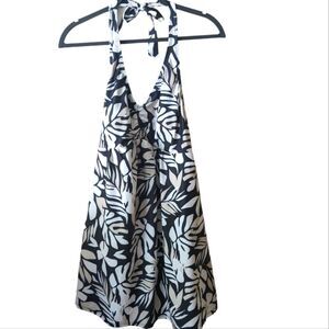 Old Navy Fern Leaf Swim Dress Size Large‎
